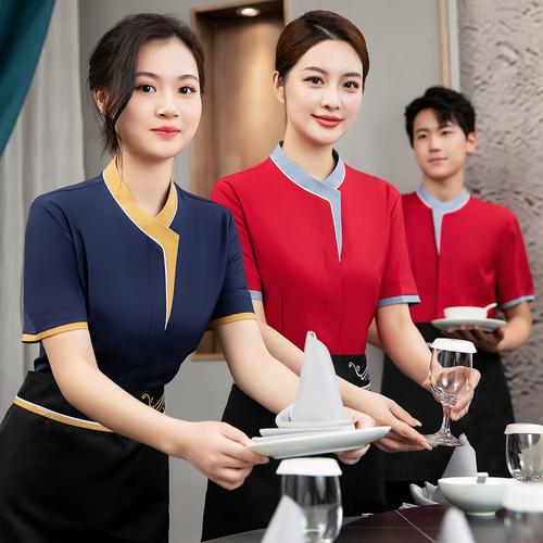 夏日精選 | 西裝筆挺？高檔中餐廳女服務(wù)員制服新風(fēng)尚解析